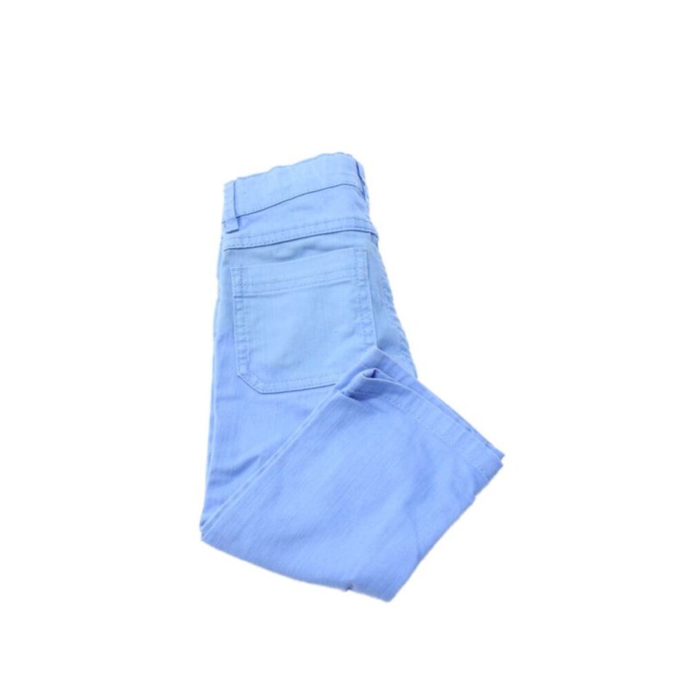 Jacadi Boys Cotton Five Pocket Zippered Jeans Light Blue Size 18 Months